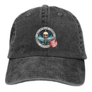 Vintage Malevelon Creek Helldivers Beisebol Bonés Unisex Style Distressed Denim Sun Cap Video Game Crânio Veterans Chapéus