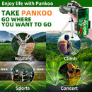 Zoom portátil HD 5000M telescópio dobrável de longa distância Mini telescópio poderoso para esportes de caça Viagens de acampamento ao ar livre