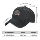 Vintage Malevelon Creek Helldivers Beisebol Bonés Unisex Style Distressed Denim Sun Cap Video Game Crânio Veterans Chapéus